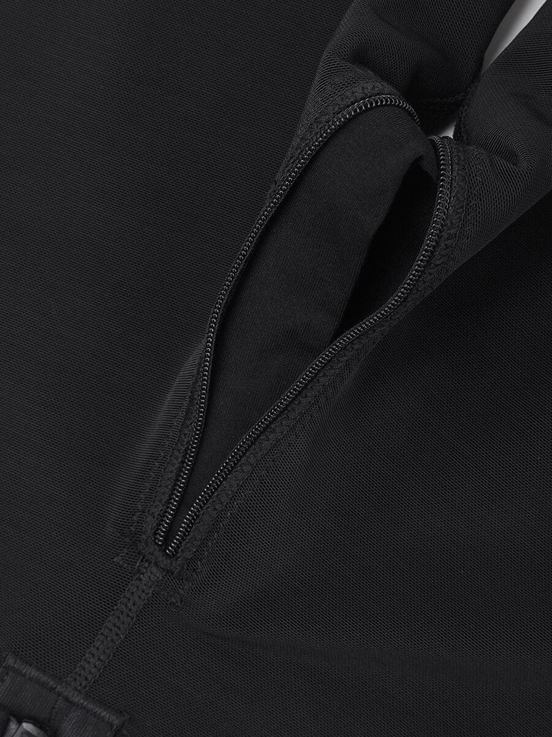 U-Shaped Bust Support Two Steel Bones Waist and Abdomen Control Shapewear