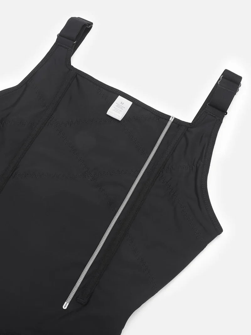 U-Shaped Bust Support Two Steel Bones Waist and Abdomen Control Shapewear